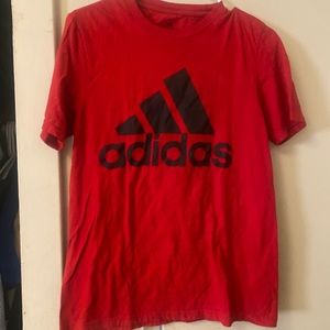 Red Adidas shirt